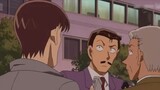 In this episode, Kogoro personally solved the case, and he was attacked several times in the process