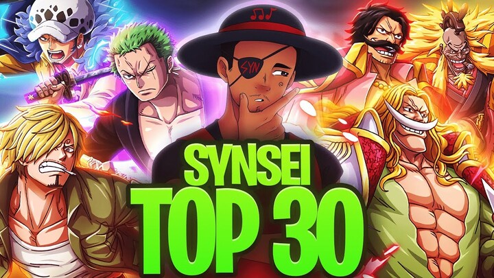 My Top 30 Strongest Characters In One Piece