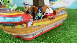 [Pocket Maple] Pokémon Horizon Dome Ascension Volt Strike Team Model Bawang Berani Bermain Pengurang