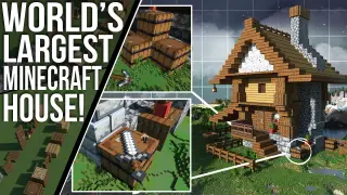 This INSANE New Minecraft House is ENORMOUSLY EPIC!