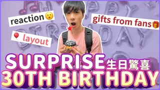 SUB)🎂SURPRISING MY BOYFRIEND FOR HIS 30TH BIRTHDAY  [ BL Gay Couple Nic & Cheese]