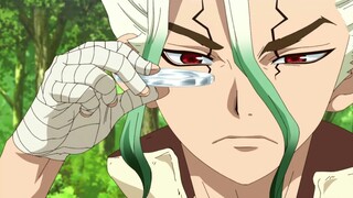 Senku Makes Glasses For Suika- Dr.stone