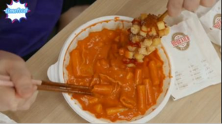 Tokbokki phô mai và đồ chiên phần 3 #mukbang