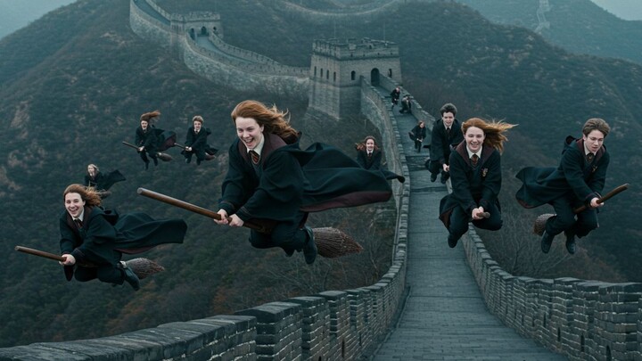Harry Potter: Hogwarts teachers and students went to Hebei on the weekend...