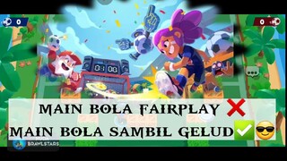 game bola sambil gelud 😂 || brawl stars indonesia