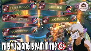 Gatotkaca Stopped Yu Zhong from Raging | MLBB