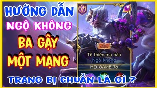 Ngộ không Liên Quân| Cách Chơi Lên Đồ Bảng Ngọc Ngộ không Mùa Mới Mạnh Nhất Là Đây || HD GAME 76