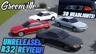 UNRELEASED R32 SKYLINE REVIEW!! || ROBLOX - Greenville