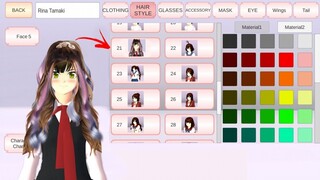 How To Make 2 Colour Hair ✨🌸 Tutorial in Sakura School Simulator