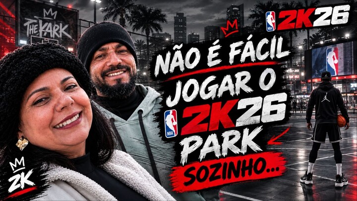 一个人玩 NBA 2K26 公园模式可不容易……😱