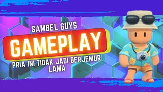 HAPPY ENDING, PRIA INI AKHIRNYA TIDAK JADI BERJEMUR TERLALU LAMA!!-STUMBLE GUYS GAMEPLAY