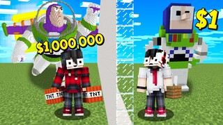 แกล้งเพื่อน!! สร้างสิ่งก่อสร้าง...ที่ใหญ่ที่สุดในโลก สร้างได้ยังไง - (Minecraft แกล้ง)