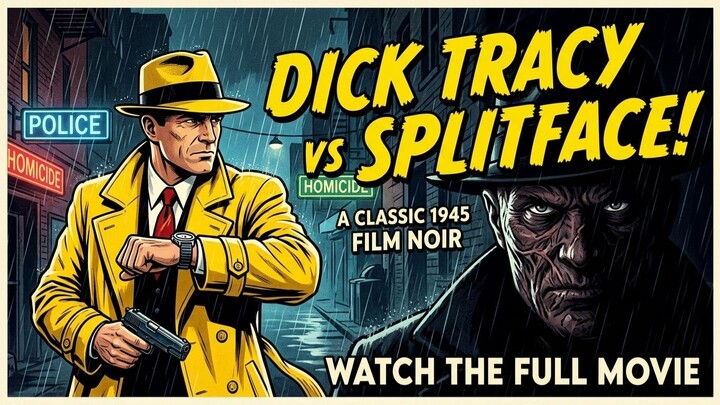 1945 - Dick Tracy - A faca não deixa clemência - O detetive não deixa dúvidas