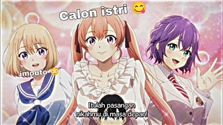 Lagi ngebayangin calon bini 😆 || Jedag Jedug anime