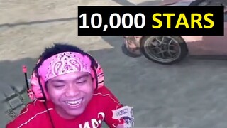GIVING 10,000 STARS TO RANDOM STREAMER!