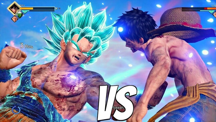 โกคู ปะทะ ลูฟี่ สุดเดือด ในเกม JUMP FORCE ภาพสวยจัดเกมนี้