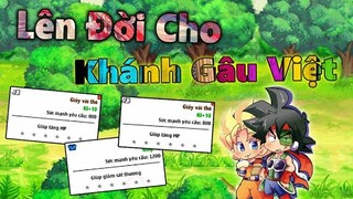 Ngọc Rồng Online - View Chơi Lớn Lên Đời Cho Khánh Gâu Việt Set Vải Thô Cực Khủng !!!