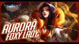 Mobile Legends: Bang Bang! Spring Festival Skin |Foxy Lady| Aurora