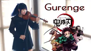 『LiSA - Gurenge』VIOLIN COVER - (Demon Slayer: Kimetsu no Yaiba OP 紅蓮華) | YuA Violin