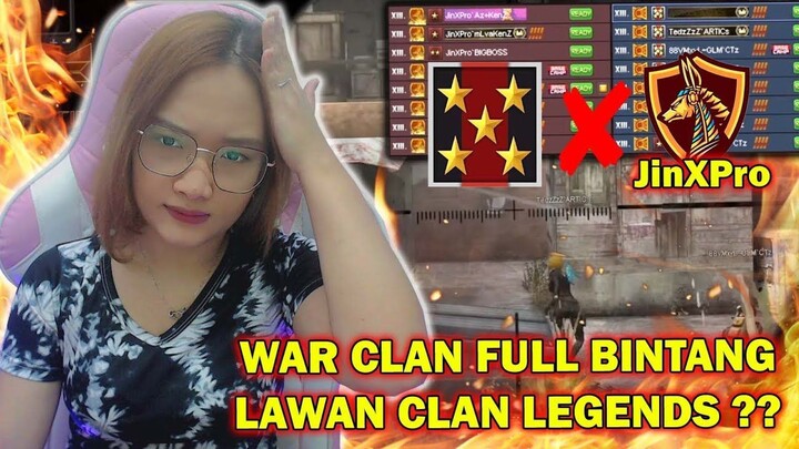 WAR CLAN FULL BINTANG LAWAN JINXPRO!! - POINT BLANK INDONESIA