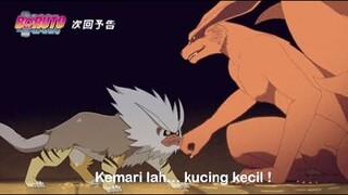 Kuchiyose Nue mendekati Kurama...Apakah nue akan mendapatkan kekuatan setara Biju ?