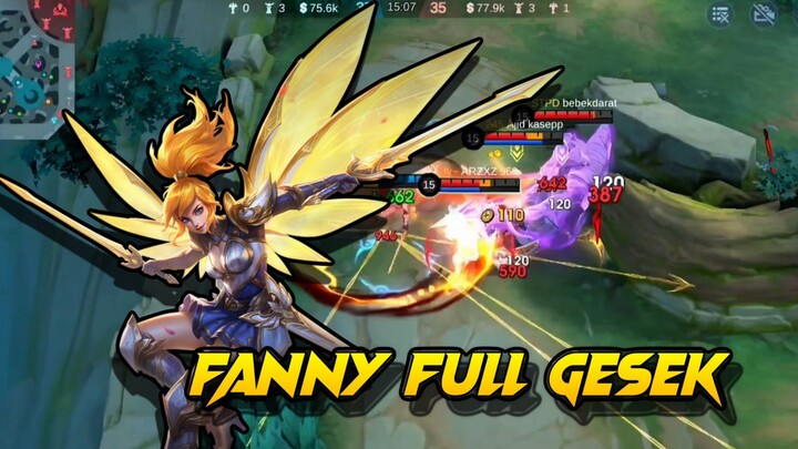 MAIN FANNY DI MODE MAYHEM ? AUTO GESEK TERUS ! - MLBB