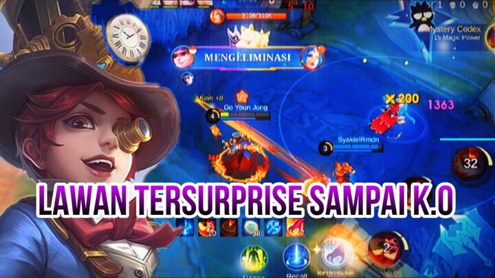LAWAN TERSURPRISE SAMPAI K.O