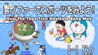 Doraemon Vietsub - Xem Thể Thao Trên Ghế Sofa Bằng Mây - Phần 1