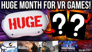 A HUGE MONTH FOR NEW VR GAMES! // New Quest 2, PC VR & PSVR games September 2022