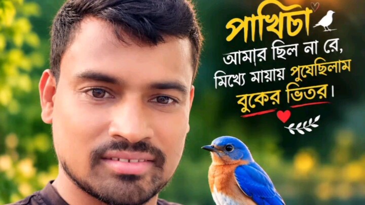 পাখিটা আমার  ছিল না রে