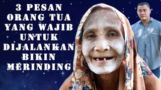 Subhanallah inilah 3 pesan orang tua kepada anak yang disaksikan malaikat