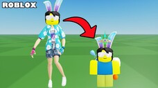 เปลี่ยนตัวละคร Roblox ให้กลายเป็นตัวจิ๋ว (สอนแต่ง)