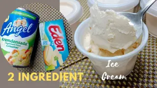 2- Ingredient Cheese Ice Cream | Met's Kitchen