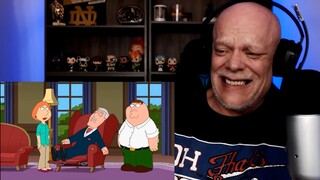 FAMILY GUY REACTION TRY NOT TO LAUGH | Choke Myself Awake 😂😂