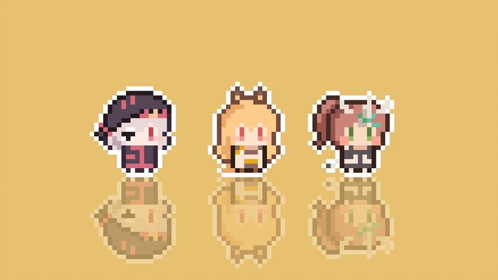 [Pixel Ark] Keobai berangkat! Datang dan dapatkan wallpaper super imut!