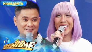 Vice makes a witty remark about Ogie Alcasid's eyebrows | It's Showtime