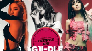 【فتاة مع ترجمة صينية】رحلة عاطفية | رد فعل ني با على الألبوم الكامل «I NEVER DIE» | (G)I-DLE
