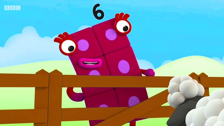 Numberblocks Six Color Change