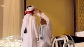 The Emir of Qatar personally styles his son’s look