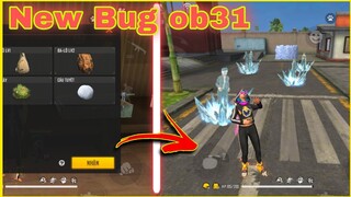 Free Fire Bug ném Tuyết vào khu giao tranh huấn luyện Mới Nhất OB 31 | Top 3 Bug and Trick Free fire