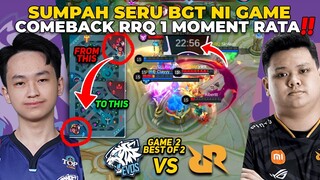 COMEBACK TERGILA RRQ DI PILPRES ‼️ 1 MOMENT LGSG RATA SMUA EVOS COK NGERI - RRQ VS EVOS GAME 2