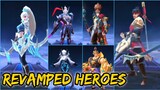 ALL UPCOMING REVAMPED HEROES UPDATE | MOBILE LEGENDS