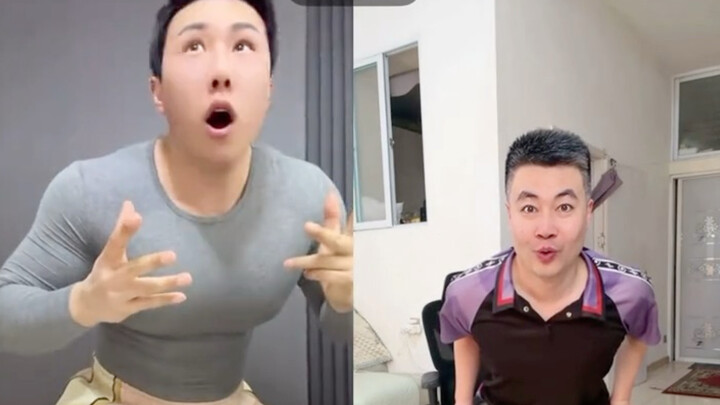 Bisakah kamu tetap serius melihat dua orang ini?
