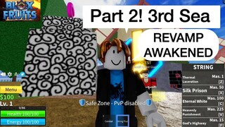 Noob uses Revamp Awakened String to Reach 3rd Sea| Roblox