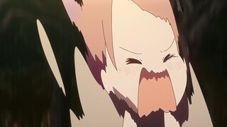 "Ishigami, cepatlah mengaku pada seniorku, lihat anak-anak dengan tergesa-gesa~💕"