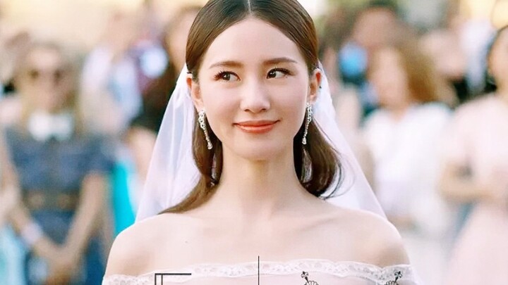 How can Liu Shishi choose a wedding dress so well! !