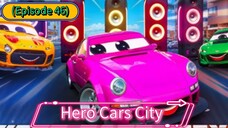 Hero Cars City (Episode 46) The Pink Roses Pretty