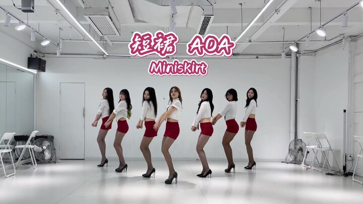 【EN】Short Skirt-AOA丨High Heels Original Soundtrack Red Skirt Version Whose Secretary Doesn't Work We