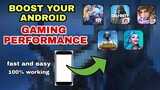 How to BOOST ANDROID Gaming Performance