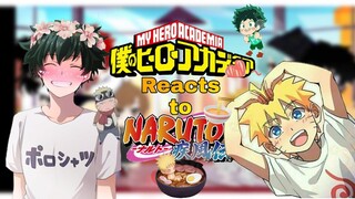 BNHA/MHA reacts to Naruto (1/?)